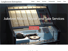 Tablet Screenshot of langhausenenterprises.com